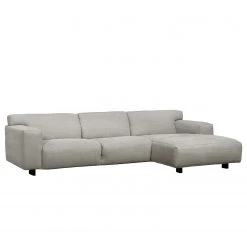 Studio Copenhagen Ecksofa Backliff - Baumwollstoff - Ottomane davorstehend rechts