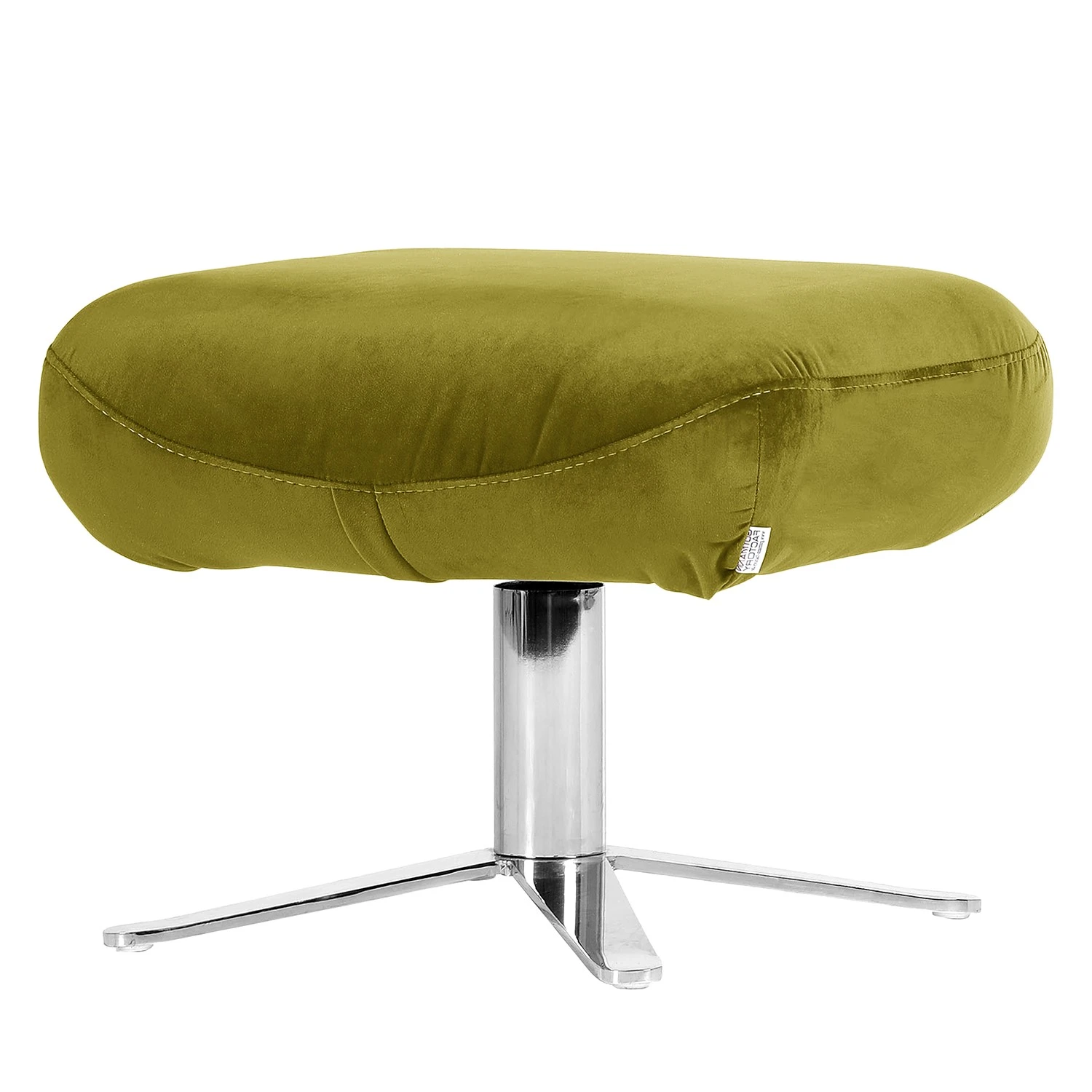 Loftscape Polsterhocker Chassy II - Samt - Avocado 1 Loftscape Polsterhocker Chassy II - Samt - Avocado