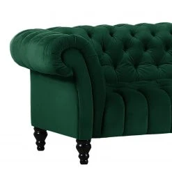 Loftscape Ecksofa Fireside II - Samt - Antikgrün - Ottomane davorstehend rechts -Wohnzimmermöbel boutique en ligne 1000204908 200312 11185100444 DETAILS P000000001000204908