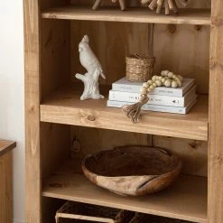 Maison Belfort Wohnwand Finca Rustica I (3-teilig) - Kiefer massiv - Kiefer Natur -Wohnzimmermöbel boutique en ligne 1000205046 200511 14244500015 DETAILS P000000001000205046