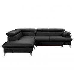Fredriks Ecksofa Coto I - Echtleder - Schwarz - Ottomane davorstehend links - Schlaffunktion - Bettkasten -Wohnzimmermöbel boutique en ligne 1000205211 200310 12352900790 DETAILS P000000001000205211