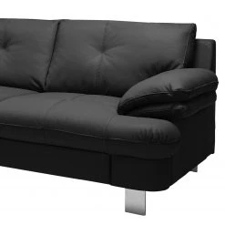 Fredriks Ecksofa NoDa - Echtleder - Schwarz - Ottomane davorstehend links - Schlaffunktion - Bettkasten -Wohnzimmermöbel boutique en ligne 1000205259 200310 12361601239 DETAILS P000000001000205259