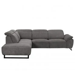 Fredriks Ecksofa NoHo - Microfaser - Grau - Ottomane davorstehend links - Relaxfunktion 17 Fredriks Ecksofa NoHo - Microfaser - Grau - Ottomane davorstehend links - Relaxfunktion -Wohnzimmermöbel boutique en ligne 1000205275 200310 12363201396 DETAILS P000000001000205275
