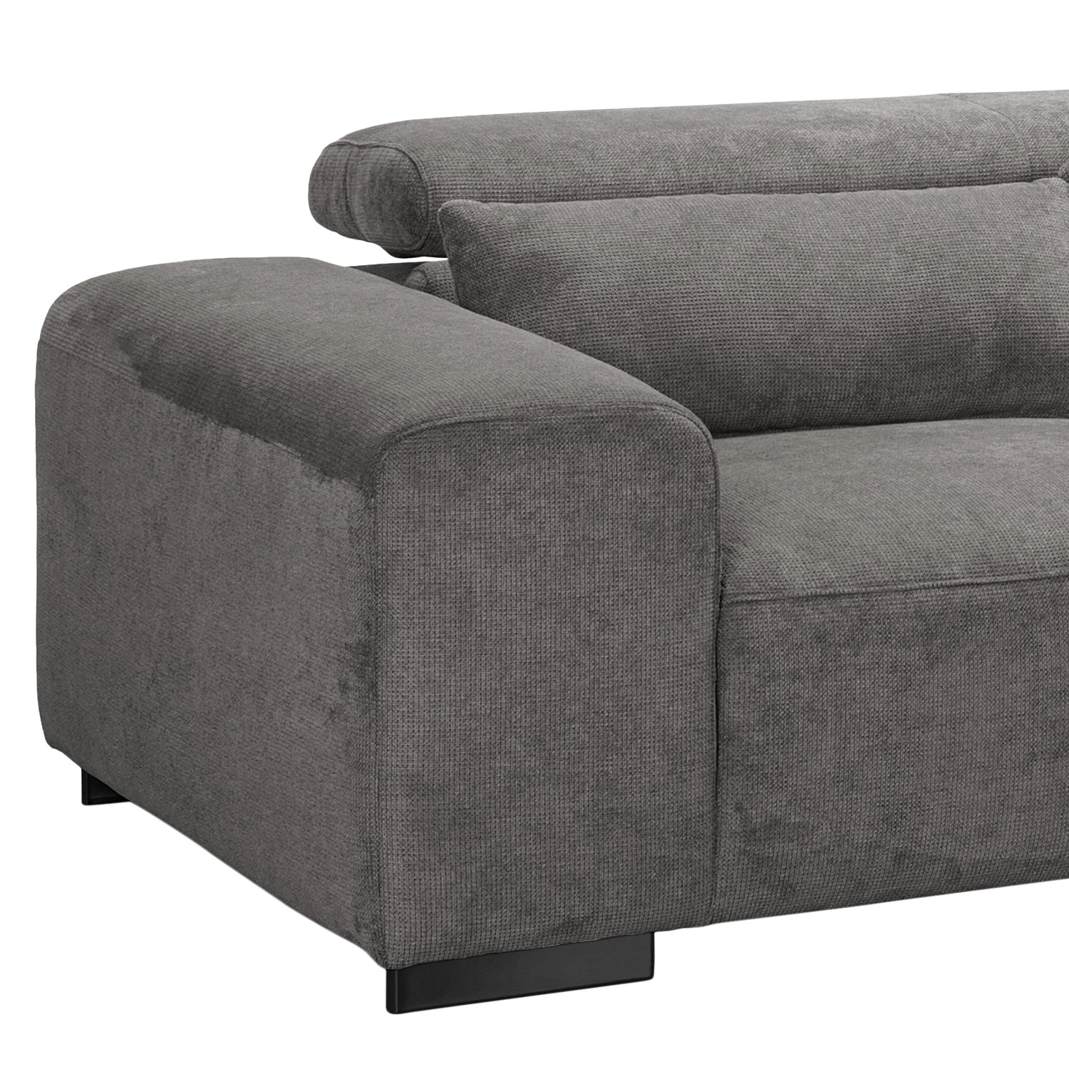 Fredriks Ecksofa Dolton - Microfaser - Grau - Ottomane davorstehend rechts 9 Fredriks Ecksofa Dolton - Microfaser - Grau - Ottomane davorstehend rechts – Bild 9