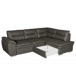 Fredriks Ecksofa Elkin - Kunstleder - Dunkelgrau - Ottomane davorstehend rechts - Schlaffunktion - Bettkasten 15 Fredriks Ecksofa Elkin - Kunstleder - Dunkelgrau - Ottomane davorstehend rechts - Schlaffunktion - Bettkasten -Wohnzimmermöbel boutique en ligne 1000205304 200310 12370401697 DETAILS P000000001000205304