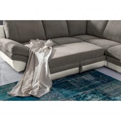 Fredriks Ecksofa Gerton - Kunstleder - Grauweiß - Ottomane davorstehend rechts 23 Fredriks Ecksofa Gerton - Kunstleder - Grauweiß - Ottomane davorstehend rechts -Wohnzimmermöbel boutique en ligne 1000205321 200310 12372001870 DETAILS P000000001000205321