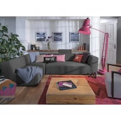 Tom Tailor Recamiere Elements - Webstoff - Stoff TBO: 9 anthrazite - Longchair davorstehend links -Wohnzimmermöbel boutique en ligne 1000205535 200319 14460600066 MOOD DETAILS P000000001000205535 mood