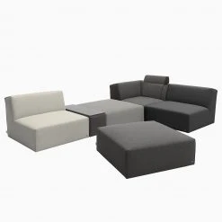 Tom Tailor Ecksofa Elements V - Webstoff