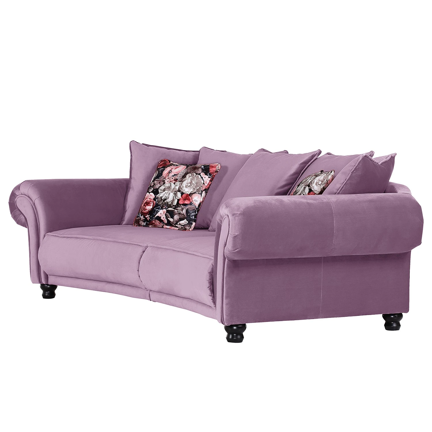 Ridgevalley Bigsofa Lusse - Samt - Lipstick Pink 2 Ridgevalley Bigsofa Lusse - Samt - Lipstick Pink – Bild 2