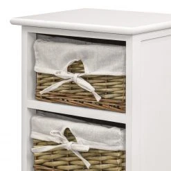 Ridgevalley Kommode Russy - Weiß / Hellbraun - 33 x 59 cm 7 Ridgevalley Kommode Russy - Weiß / Hellbraun - 33 x 59 cm -Wohnzimmermöbel boutique en ligne 1000206275 200218 13102600055 DETAILS P000000001000206275