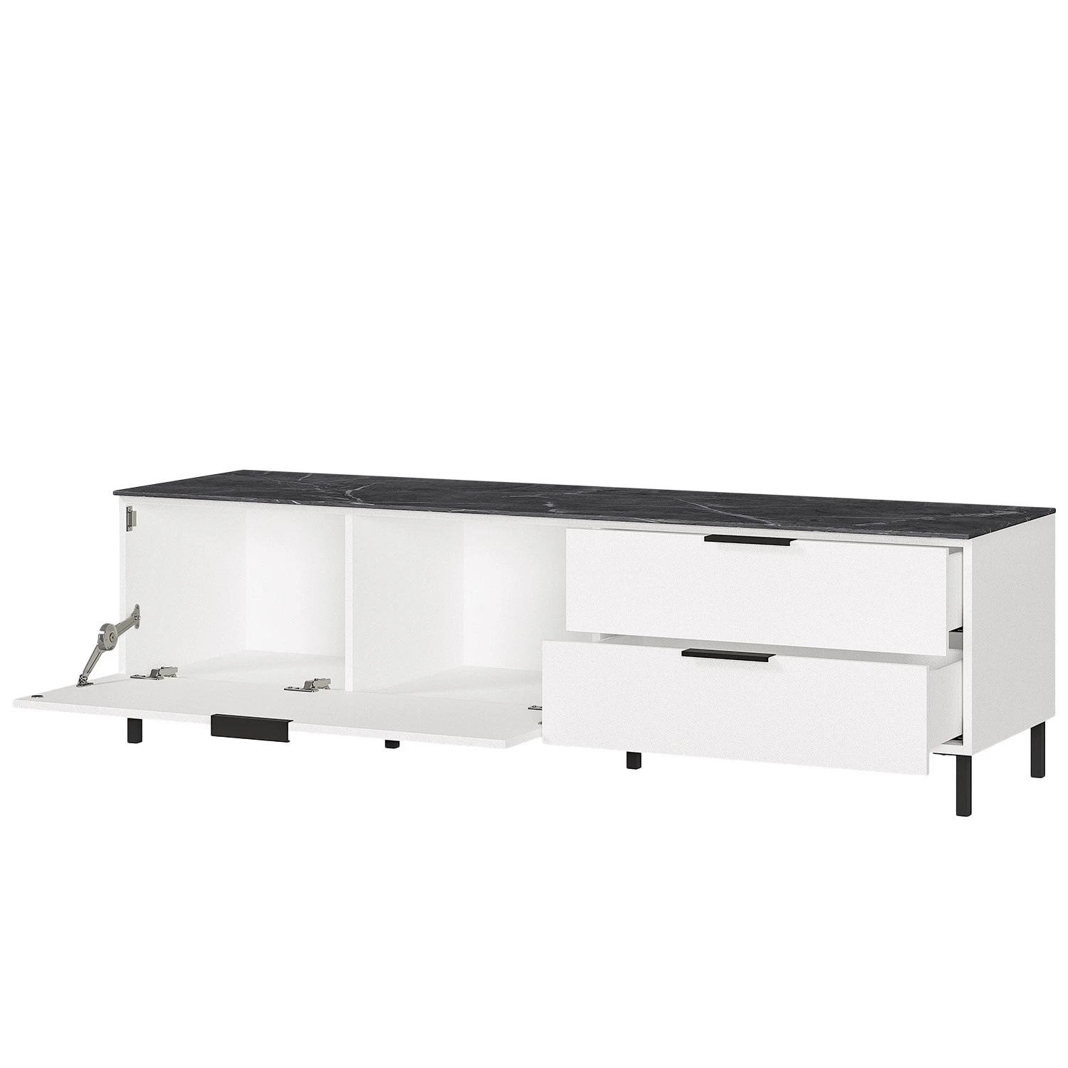 Germania TV-Lowboard California I - Weiß 7 Germania TV-Lowboard California I - Weiß – Bild 7