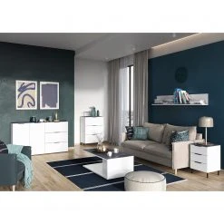 Germania Couchtisch California - Weiß -Wohnzimmermöbel boutique en ligne 1000206671 200305 17322700084 MOOD DETAILS P000000001000206671 mood