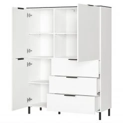 Germania Highboard California - Weiß -Wohnzimmermöbel boutique en ligne 1000206701 200305 17323100159 DETAILS P000000001000206701