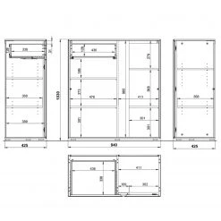 Germania Kommode Mesa II - Glas - Rubinrot / Graphit 11 Germania Kommode Mesa II - Glas - Rubinrot / Graphit -Wohnzimmermöbel boutique en ligne 1000206709 200305 17323500233 SKETCH DETAILS P000000001000206709 sketch