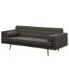 Norrwood Sofa Kitee I (3-Sitzer) - Webstoff Rona: Dunkelgrau