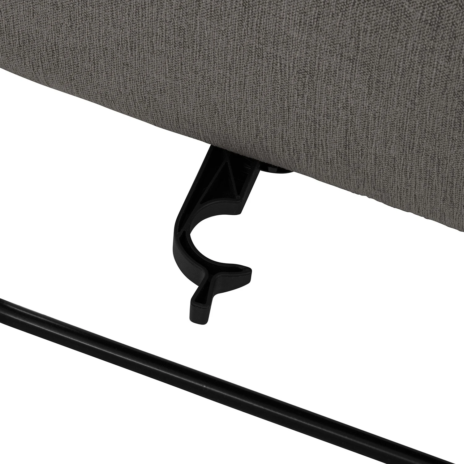 Norrwood Polsterhocker Litti I - Webstoff - Webstoff Nere: Grau 9 Norrwood Polsterhocker Litti I - Webstoff - Webstoff Nere: Grau – Bild 9