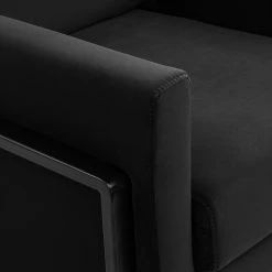 Norrwood Sessel Hanko I - Samt Ravi: Schwarz -Wohnzimmermöbel boutique en ligne 1000207146 200520 14264300118 DETAILS P000000001000207146