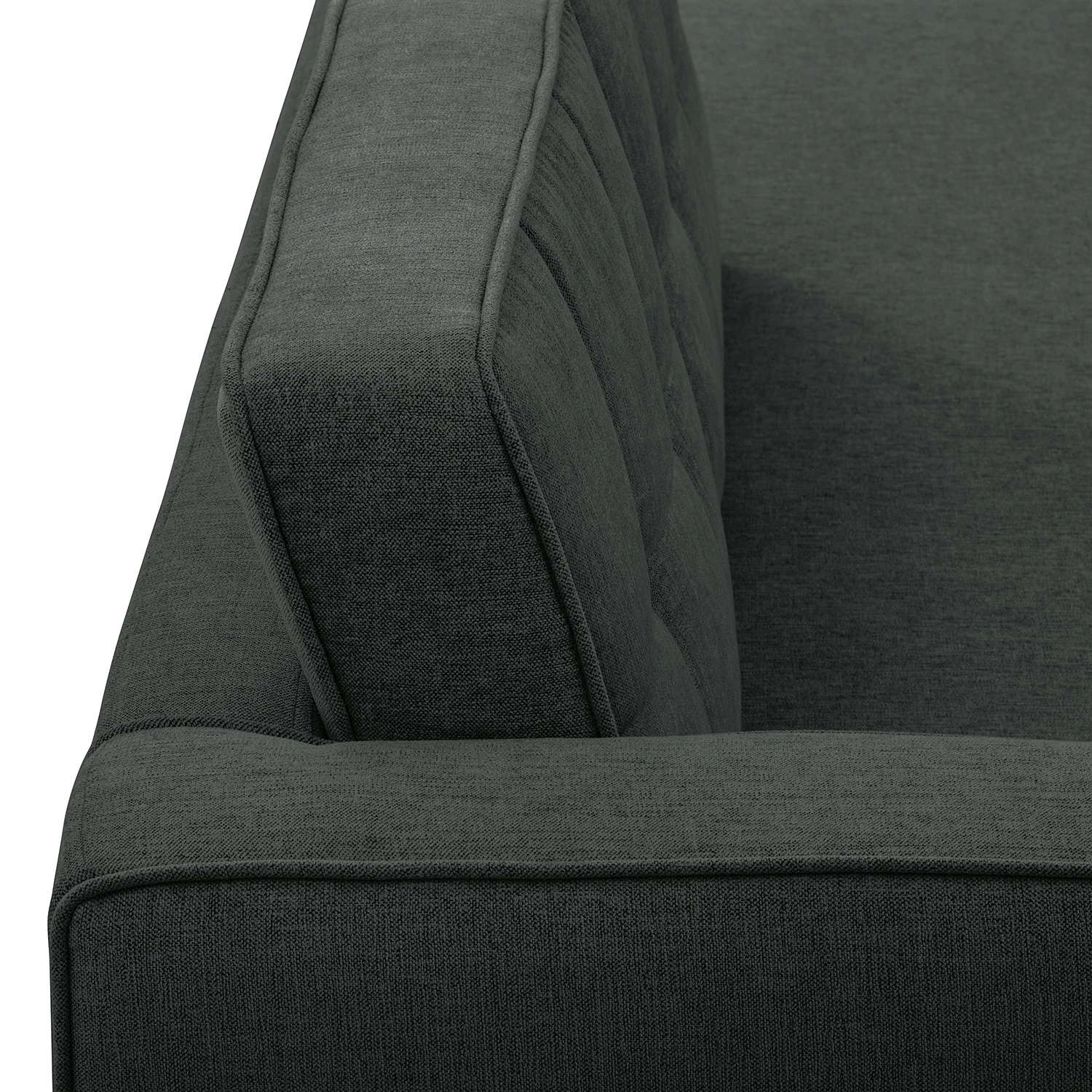 Norrwood Recamiere Vagnas I - Webstoff Nere: Schwarz - Armlehne davorstehend links 9 Norrwood Recamiere Vagnas I - Webstoff Nere: Schwarz - Armlehne davorstehend links – Bild 9