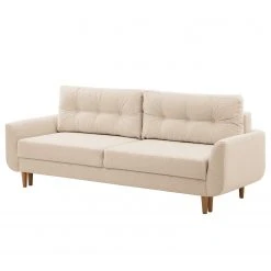 Norrwood Schlafsofa Kaavi I - Webstoff - Webstoff Deran: Creme
