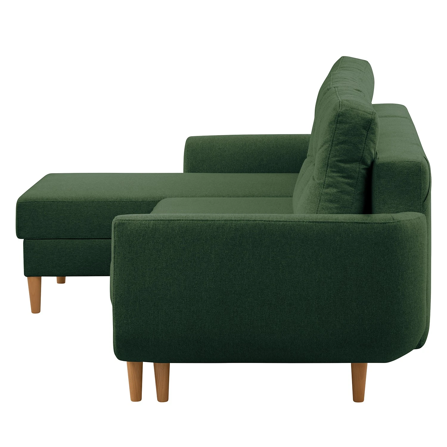 Norrwood Ecksofa Kaavi I - Webstoff - Webstoff Deran: Antikgrün - Longchair davorstehend links 6 Norrwood Ecksofa Kaavi I - Webstoff - Webstoff Deran: Antikgrün - Longchair davorstehend links – Bild 6