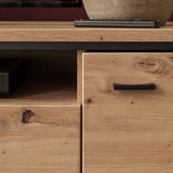 Loftscape TV-Lowboard Buena - Balkeneiche Dekor / Anthrazit 22 Loftscape TV-Lowboard Buena - Balkeneiche Dekor / Anthrazit -Wohnzimmermöbel boutique en ligne 1000207345 200317 14281200016 DETAILS P000000001000207345