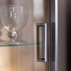 Naturoo Standvitrine Doora - Asteiche teilmassiv - Asteiche Bianco / Graphit -Wohnzimmermöbel boutique en ligne 1000207350 200317 14283500043 DETAILS P000000001000207350