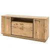 Naturoo Sideboard Doora - Asteiche teilmassiv - Asteiche Bianco / Graphit