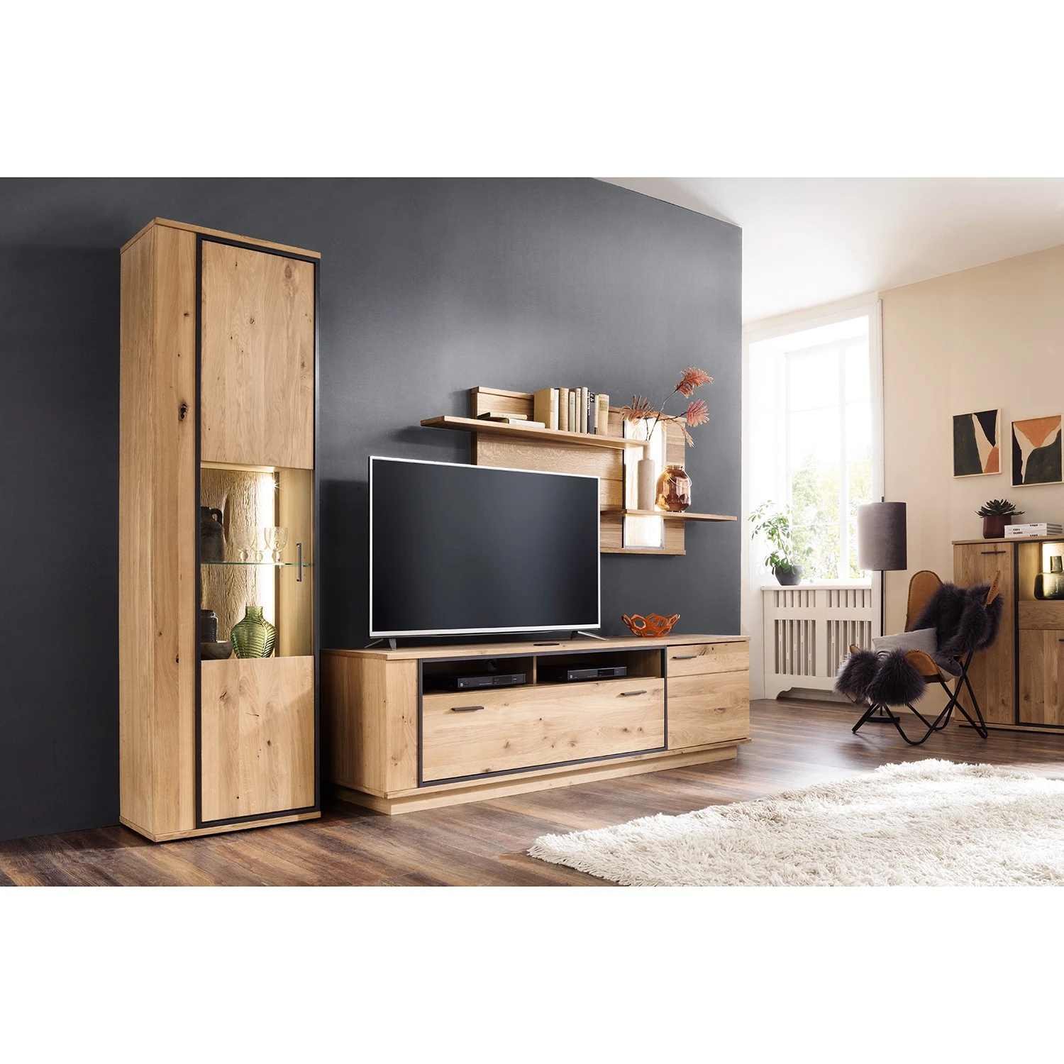 Naturoo Wandregal Doora - Echtholzfurnier - Asteiche Bianco 4 Naturoo Wandregal Doora - Echtholzfurnier - Asteiche Bianco – Bild 4