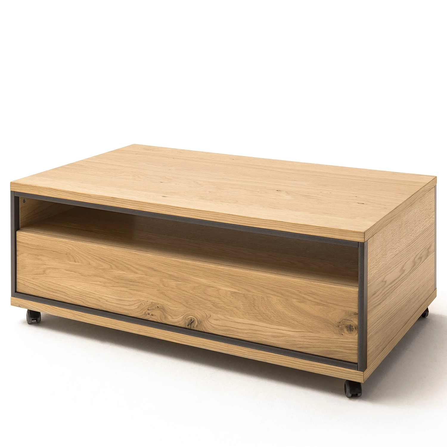 Naturoo Couchtisch Doora - Asteiche teilmassiv - Asteiche Bianco / Graphit 8 Naturoo Couchtisch Doora - Asteiche teilmassiv - Asteiche Bianco / Graphit – Bild 8