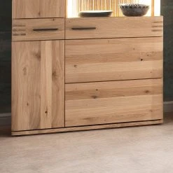 Loftscape Highboard Salvo - Eiche teilmassiv - Balkeneiche Bianco / Grau -Wohnzimmermöbel boutique en ligne 1000207367 200317 14300400162 DETAILS P000000001000207367