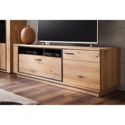 Naturoo Wohnwand Doora III (3-teilig) - Asteiche teilmassiv - Asteiche Bianco / Graphit -Wohnzimmermöbel boutique en ligne 1000207679 200305 06214400038 MOOD DETAILS P000000001000207679 mood