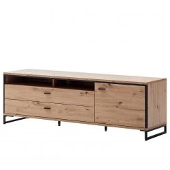 Loftscape Wohnwand Buena II (4-teilig) - Balkeneiche Dekor / Anthrazit -Wohnzimmermöbel boutique en ligne 1000207681 200305 06214700074 DETAILS P000000001000207681