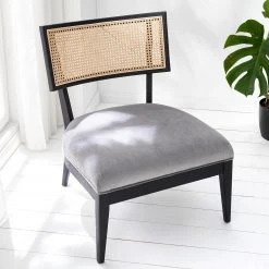 Jack & Alice Sessel Burke II - Samt - Grau 19 Jack & Alice Sessel Burke II - Samt - Grau -Wohnzimmermöbel boutique en ligne 1000208625 210310 12433300008 MOOD DETAILS P000000001000208625 mood