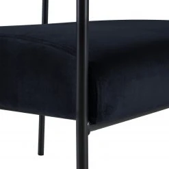 Mørteens Sessel Narpes - Samt - Dunkelblau -Wohnzimmermöbel boutique en ligne 1000208971 210203 15365200015 DETAILS P000000001000208971