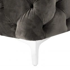 Jack & Alice Sofa Leominster II (3-Sitzer) - Samt Fosca: Dunkelgrau -Wohnzimmermöbel boutique en ligne 1000209057 210108 10044700245 DETAILS P000000001000209057