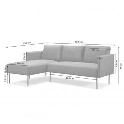 Fredriks Ecksofa Cedars - Microfaser - Dunkelgrau - Longchair davorstehend links 11 Fredriks Ecksofa Cedars - Microfaser - Dunkelgrau - Longchair davorstehend links -Wohnzimmermöbel boutique en ligne 1000209169 210205 14062500002 SKETCH DETAILS P000000001000209169 sketch