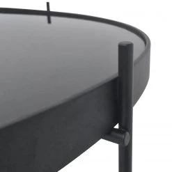 Loftscape Couchtisch Verrado - Glas / Metall - Schwarz 11 Loftscape Couchtisch Verrado - Glas / Metall - Schwarz -Wohnzimmermöbel boutique en ligne 1000209611 220209 12152100080 DETAILS P000000001000209611