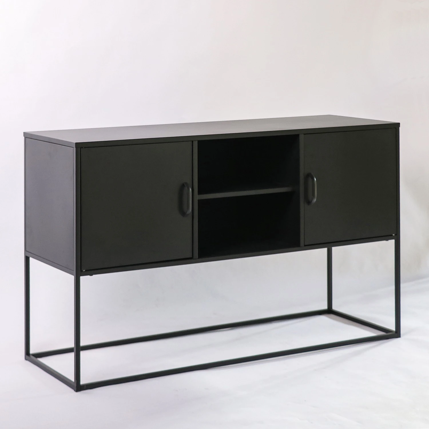 Loftscape Sideboard Stewton - Metall - Schwarz 3 Loftscape Sideboard Stewton - Metall - Schwarz – Bild 3