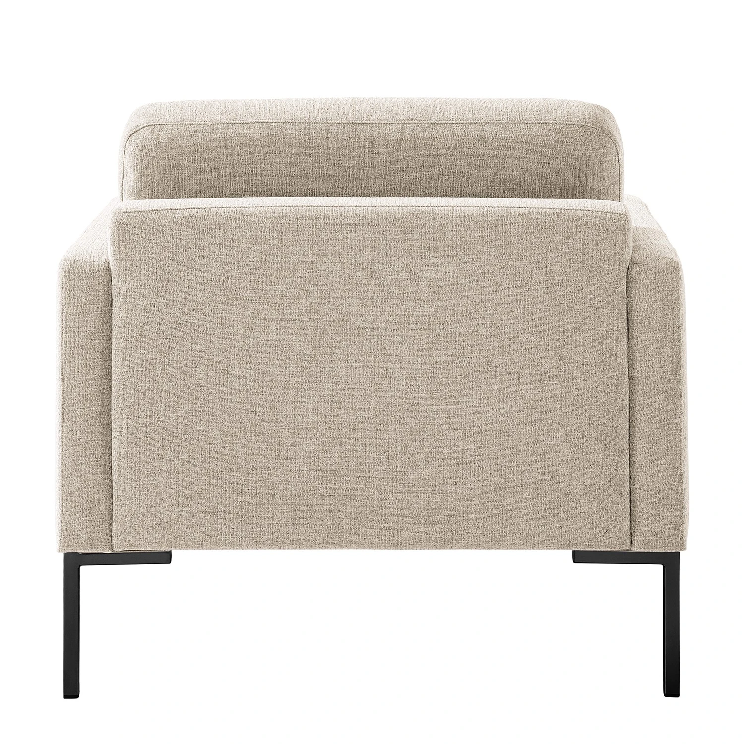 Fredriks Sessel Bellaire - Mischgewebe - Hellbeige - Schwarz 6 Fredriks Sessel Bellaire - Mischgewebe - Hellbeige - Schwarz – Bild 6