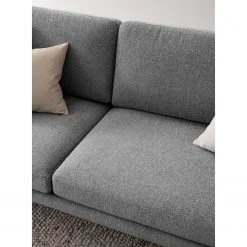 Fredriks Sofa Bellaire(2-Sitzer) - Mischgewebe - Grau - Schwarz -Wohnzimmermöbel boutique en ligne 1000209729 201110 13550100402 DETAILS P000000001000209729
