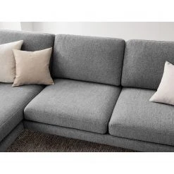 Fredriks Ecksofa Bellaire - Mischgewebe - Grau - Longchair davorstehend links - Silber 19 Fredriks Ecksofa Bellaire - Mischgewebe - Grau - Longchair davorstehend links - Silber -Wohnzimmermöbel boutique en ligne 1000209734 201110 13550700464 DETAILS P000000001000209734
