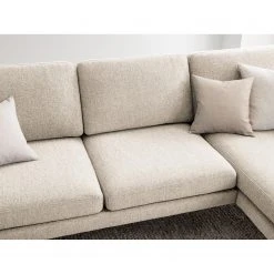 Fredriks Ecksofa Bellaire - Mischgewebe - Hellbeige - Ottomane davorstehend rechts - Schwarz 21 Fredriks Ecksofa Bellaire - Mischgewebe - Hellbeige - Ottomane davorstehend rechts - Schwarz -Wohnzimmermöbel boutique en ligne 1000209762 201110 13553400790 DETAILS P000000001000209762