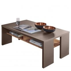 Loftscape Couchtisch Aulby - Taupe / Eiche Dekor