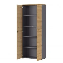 Germania Aktenschrank GW-Agenda IV - Eiche Grandson Dekor / Graphit -Wohnzimmermöbel boutique en ligne 1000210649 200408 14220100077 DETAILS P000000001000210649