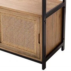 Ars manufacti Regal Vina - Mango massiv / Metall - Mango / Schwarz 23 Ars manufacti Regal Vina - Mango massiv / Metall - Mango / Schwarz -Wohnzimmermöbel boutique en ligne 1000210698 200408 14301300018 DETAILS P000000001000210698