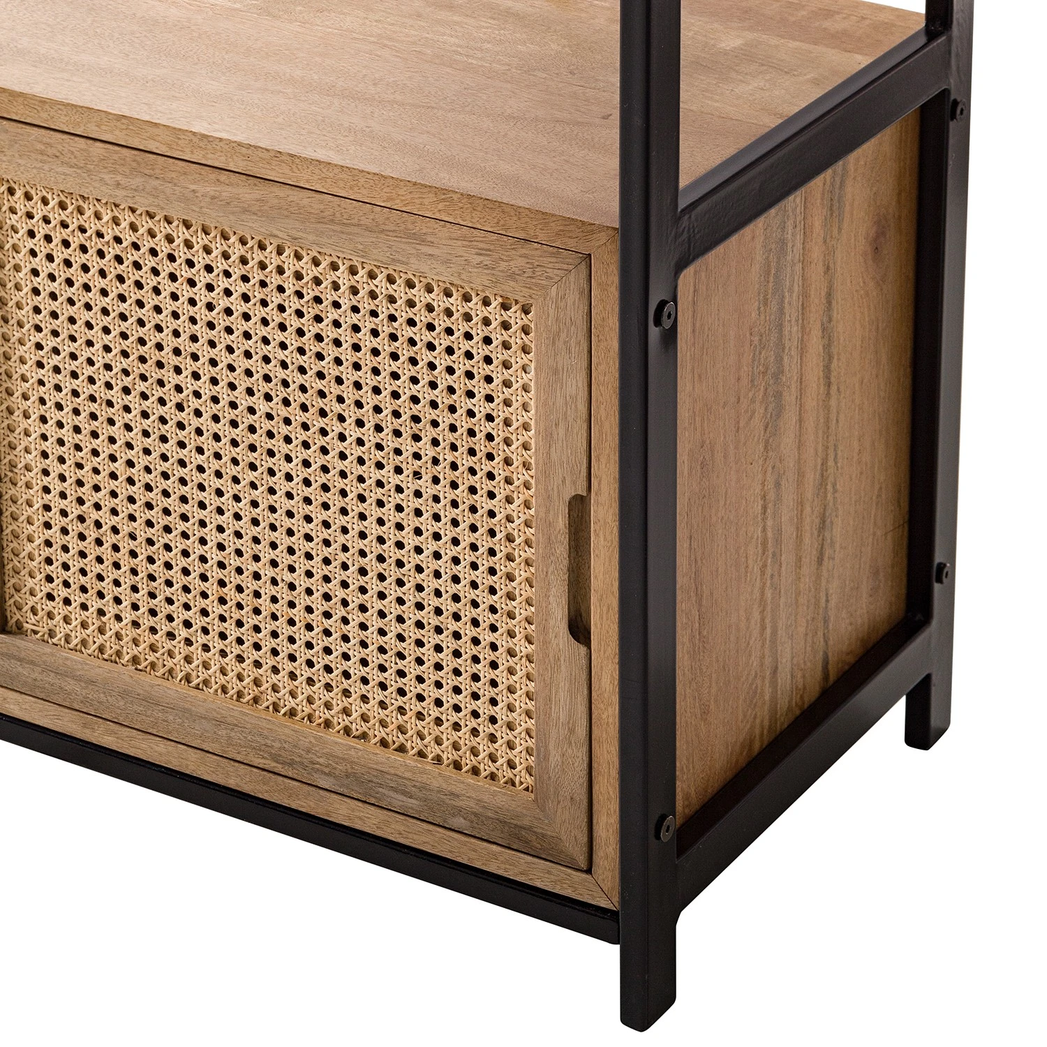 Ars manufacti Regal Vina - Mango massiv / Metall - Mango / Schwarz 8 Ars manufacti Regal Vina - Mango massiv / Metall - Mango / Schwarz – Bild 8