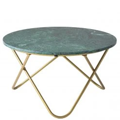 Studio Copenhagen Couchtisch Menou II - Marmor / Metall - Grün / Gold -Wohnzimmermöbel boutique en ligne 1000210777 200430 13190000014 DETAILS P000000001000210777