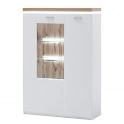 Loftscape Wohnwand Mundai II (3-teilig) - Inkl. Beleuchtung - Weiß / Eiche Wotan Dekor 18 Loftscape Wohnwand Mundai II (3-teilig) - Inkl. Beleuchtung - Weiß / Eiche Wotan Dekor -Wohnzimmermöbel boutique en ligne 1000210798 200430 14332500055 DETAILS P000000001000210798