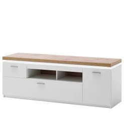 Loftscape Wohnwand Mundai II (3-teilig) - Inkl. Beleuchtung - Weiß / Eiche Wotan Dekor 22 Loftscape Wohnwand Mundai II (3-teilig) - Inkl. Beleuchtung - Weiß / Eiche Wotan Dekor -Wohnzimmermöbel boutique en ligne 1000210798 200430 14332900059 DETAILS P000000001000210798