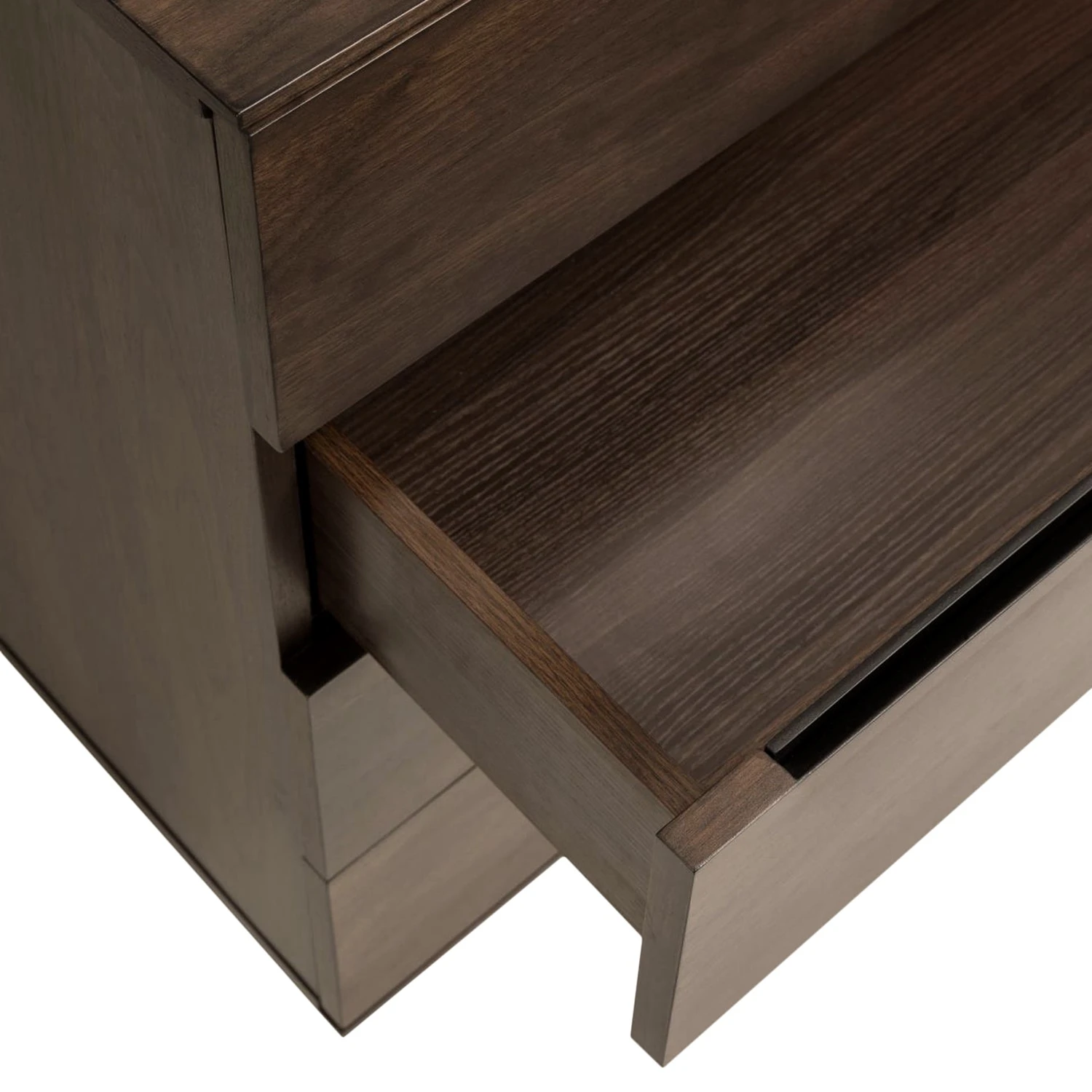 Red Living Kommode Kluuvi I - Echtholzfurnier - Walnuss / Schwarz 7 Red Living Kommode Kluuvi I - Echtholzfurnier - Walnuss / Schwarz – Bild 7